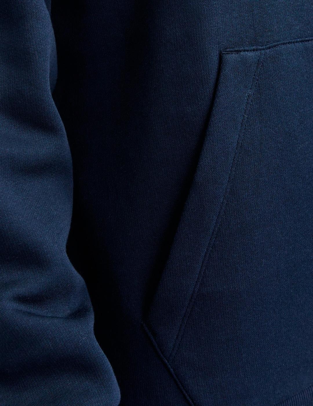 Sudadera Jack & Jones CORP capucha marino para hombre