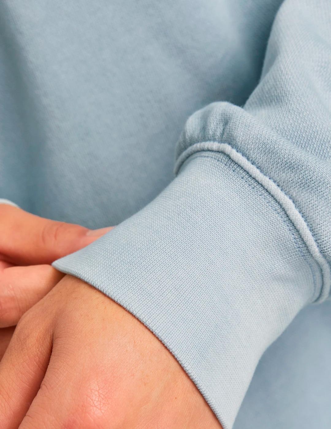 Sudadera Jack & Jones CHARGE FADED azul