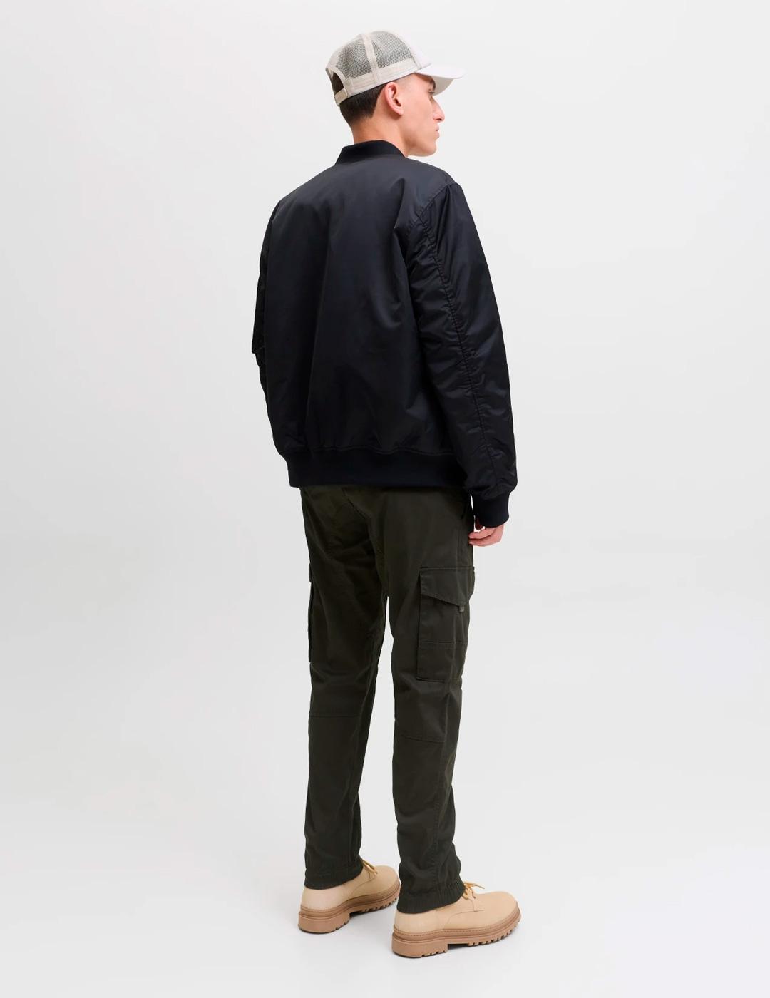 Pantalón Jack & Jones PAUL FLAKE cargo verde  hombre