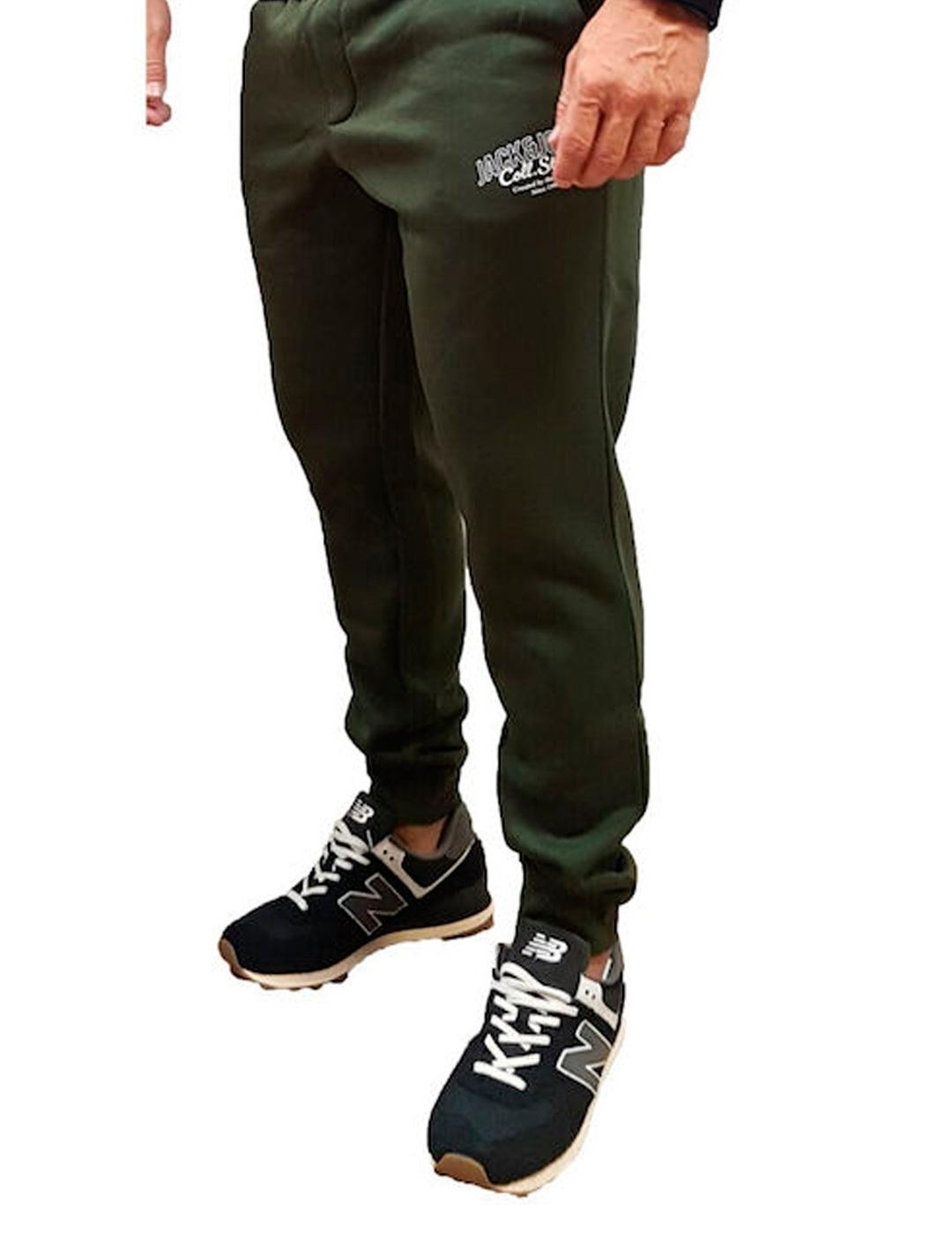 Pantalón jogger Jack & Jones GORDON MAKOTO verde para hombre