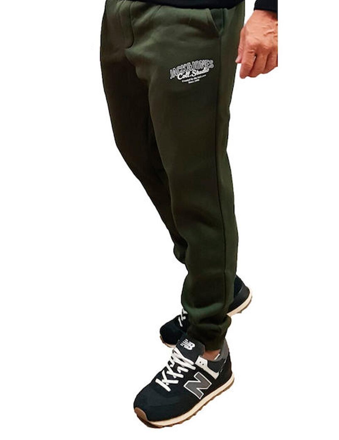Pantalón jogger Jack & Jones GORDON MAKOTO verde para hombre