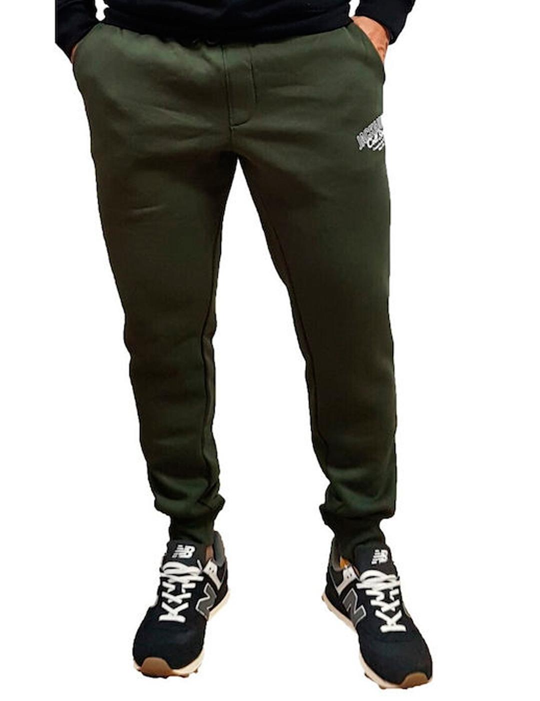 Pantalón jogger Jack & Jones GORDON MAKOTO verde para hombre