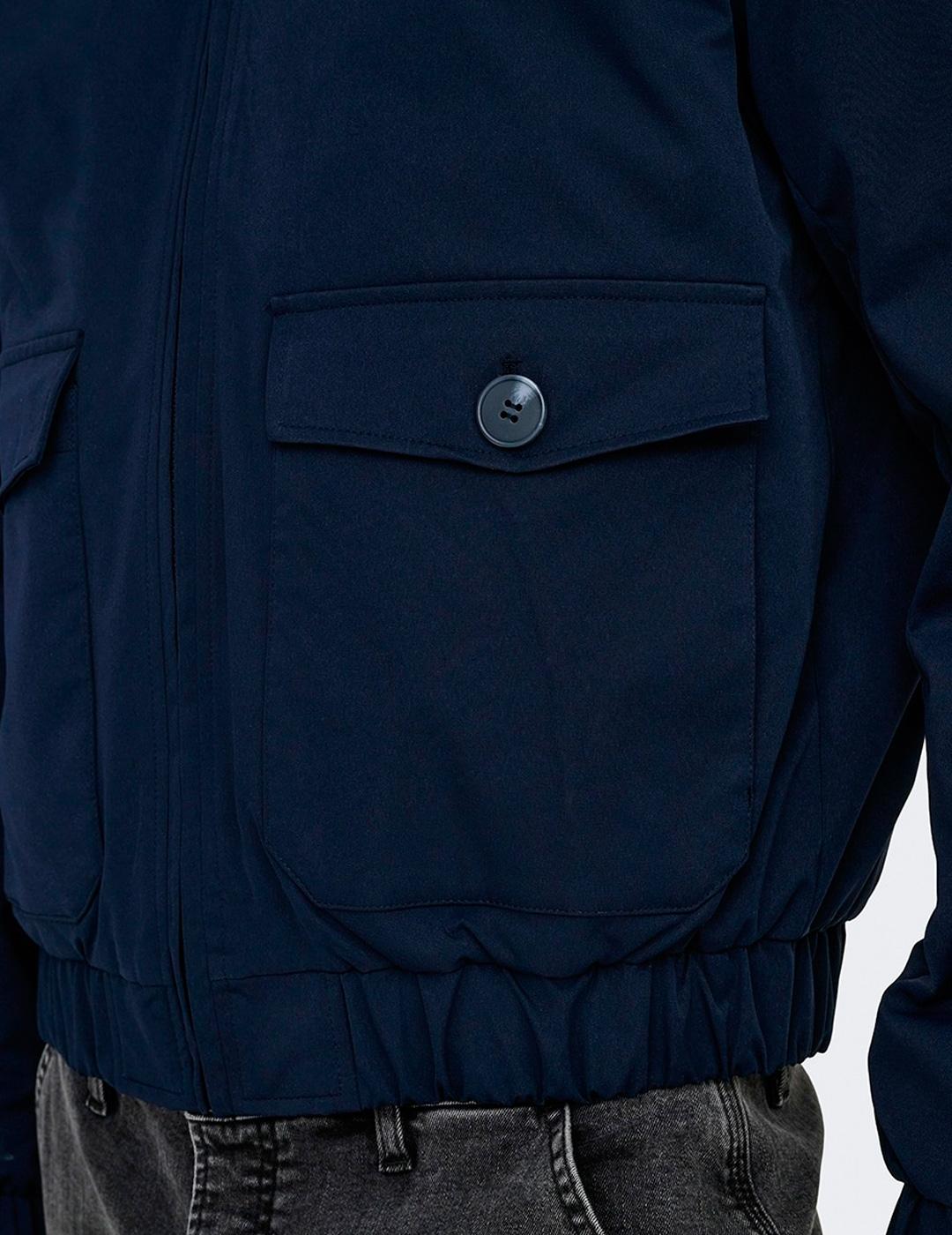 Chaqueta Only & Sons RON HARRINGTON marino para hombre