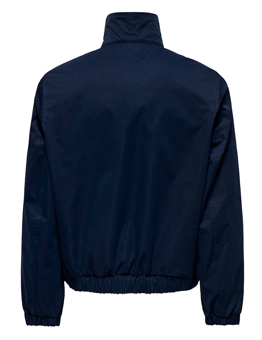 Chaqueta Only & Sons RON HARRINGTON marino para hombre