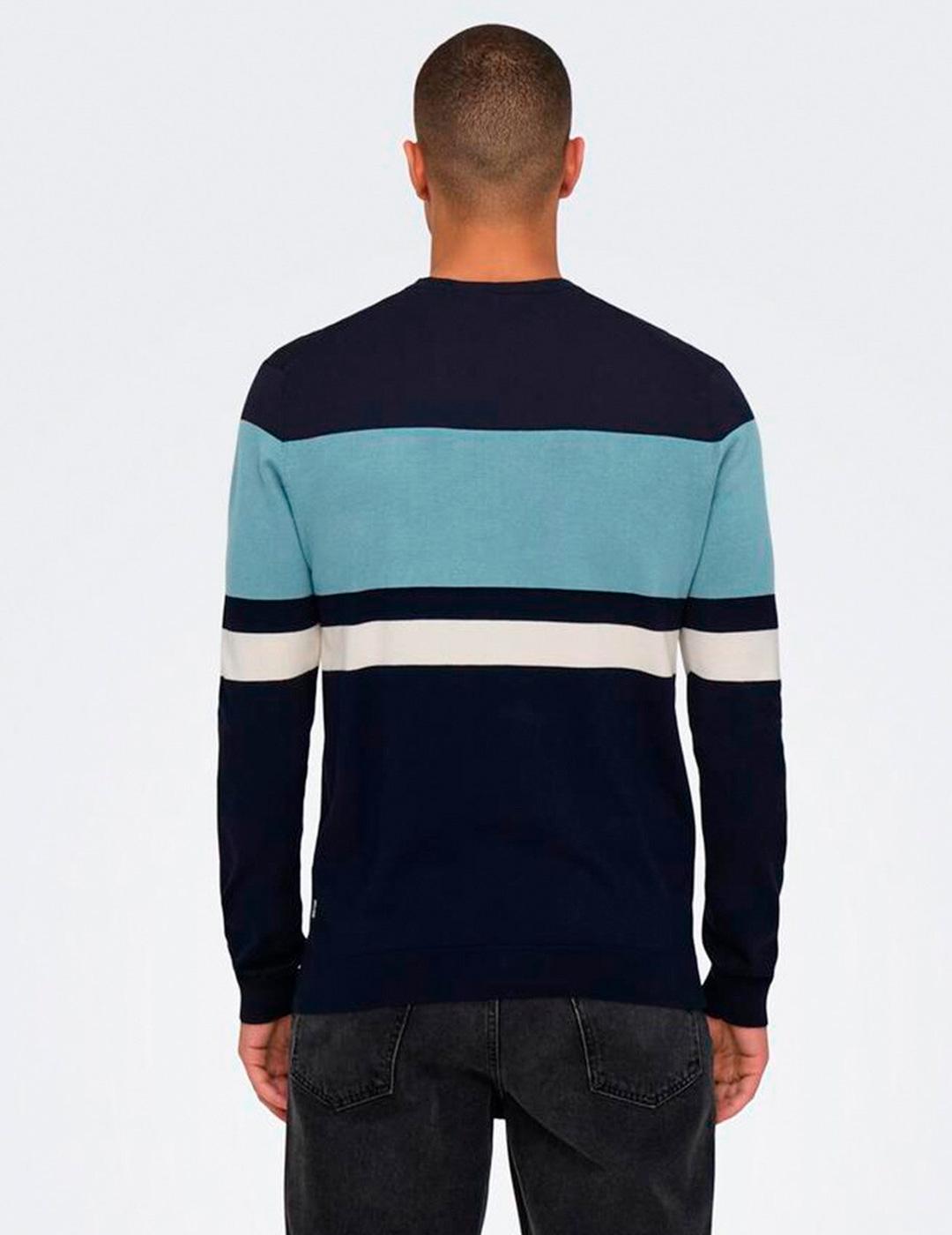 Jersey Only & Sons WYLER marino para hombre