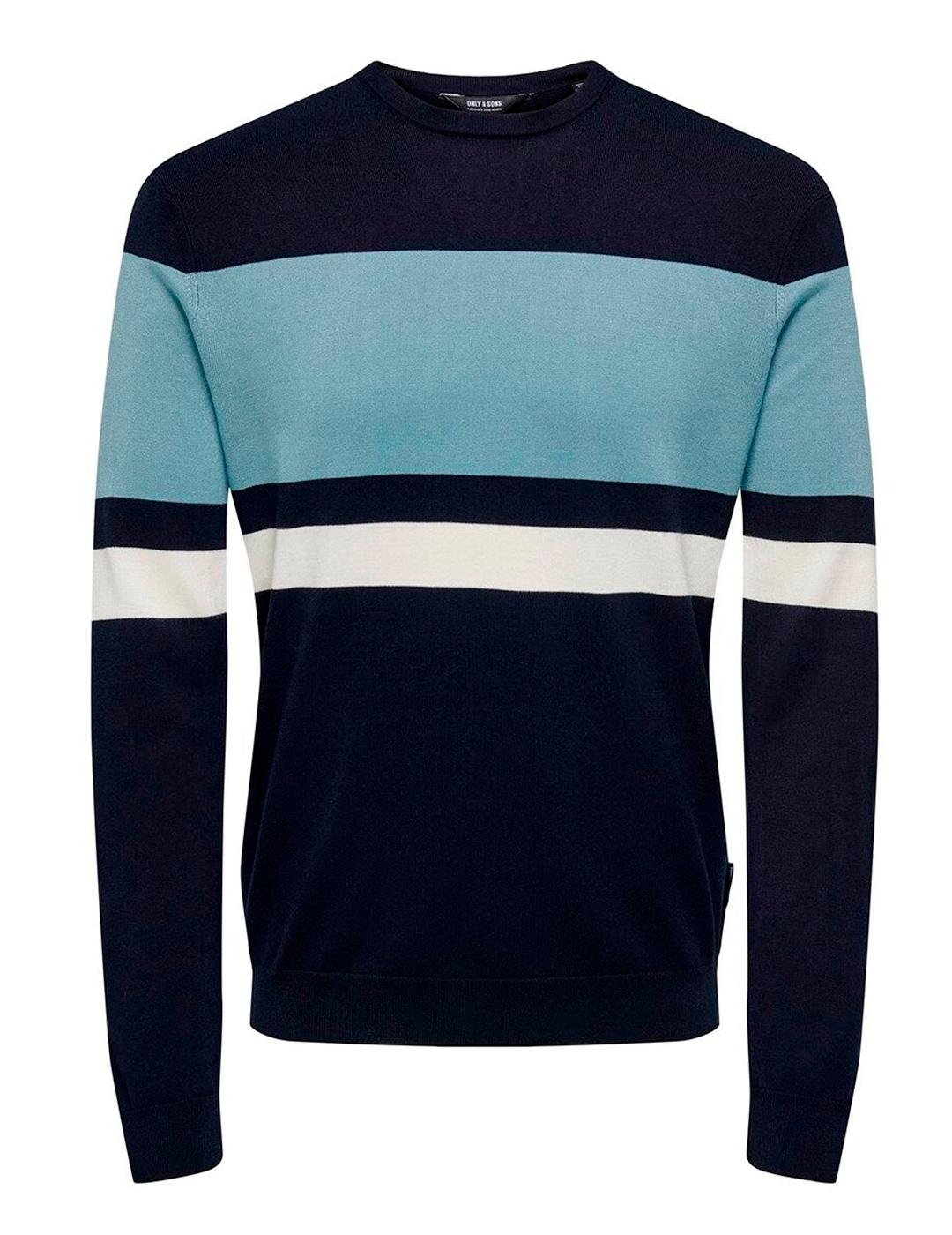 Jersey Only & Sons WYLER marino para hombre