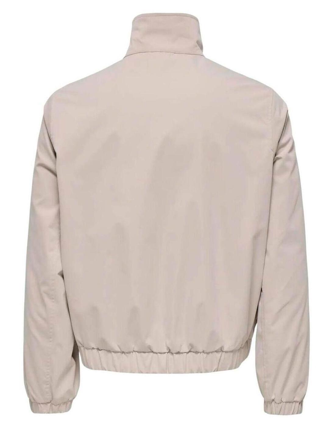 Chaqueta Only & Sons RON HARRINGTON crudo para hombre