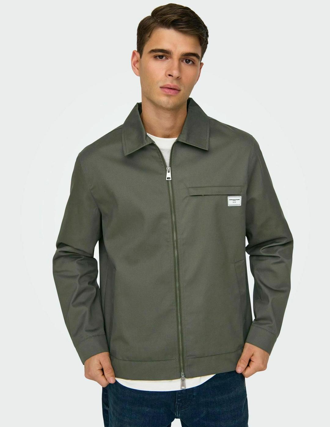 Chaqueta Only & Sons RALPH marino para hombre