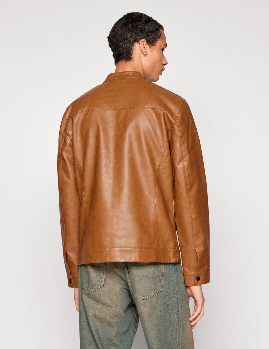 Cazadora Only & Sons MIKE RACER marrón para hombre