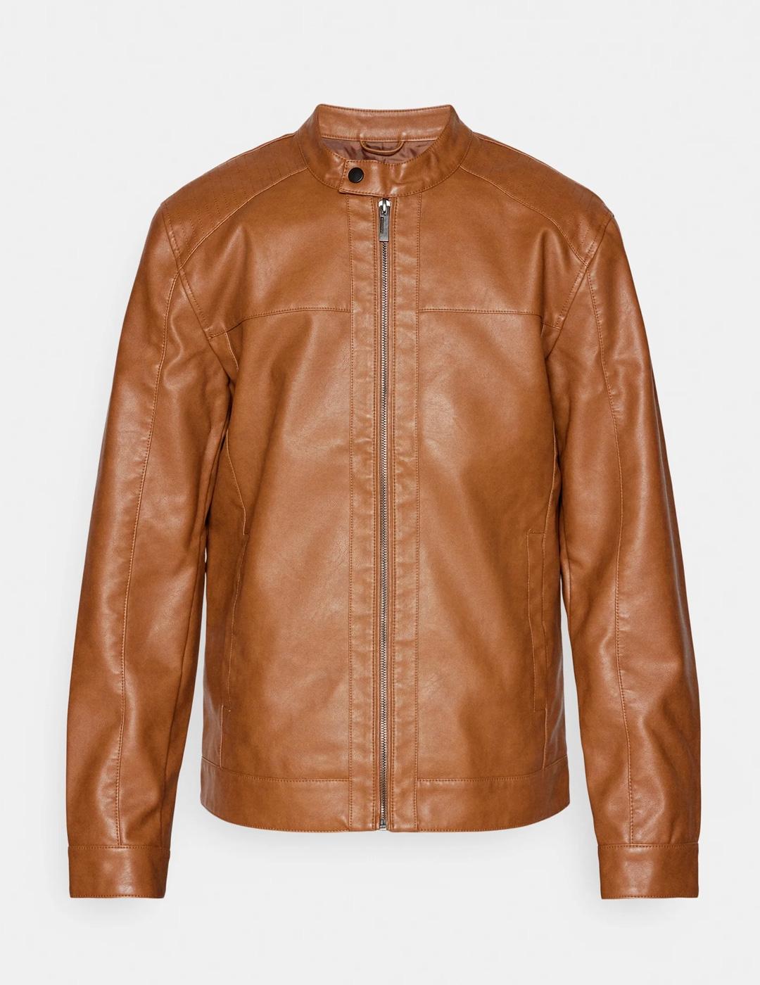 Cazadora Only & Sons MIKE RACER marrón para hombre