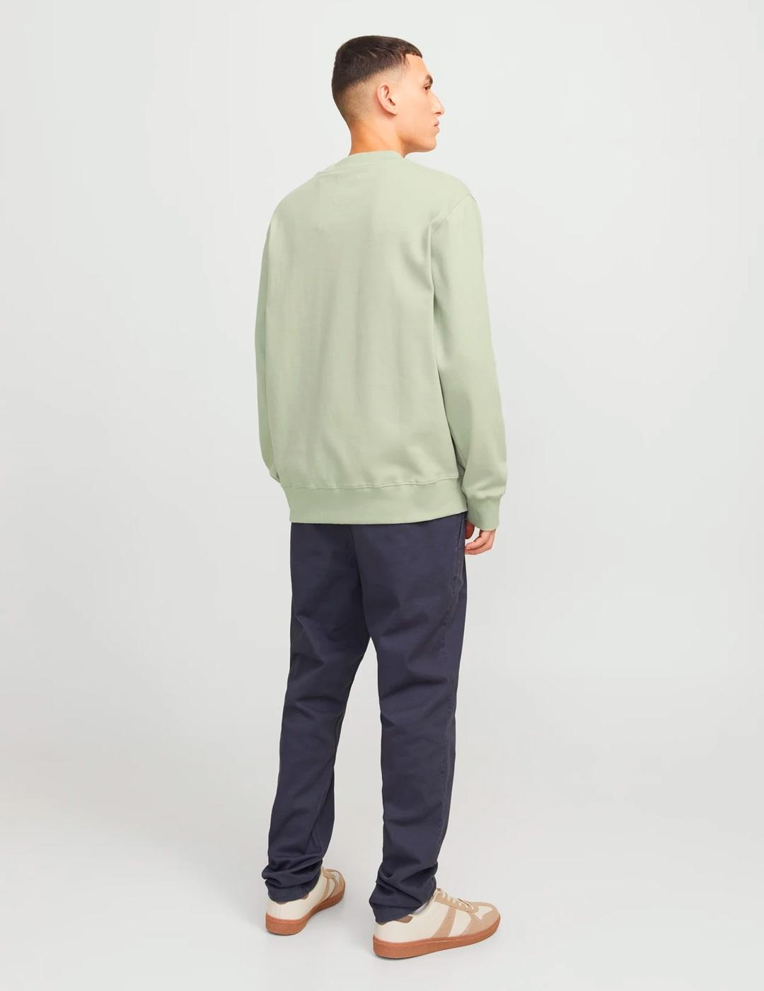 Sudadera Jack & Jones BLACHAD verde para hombre