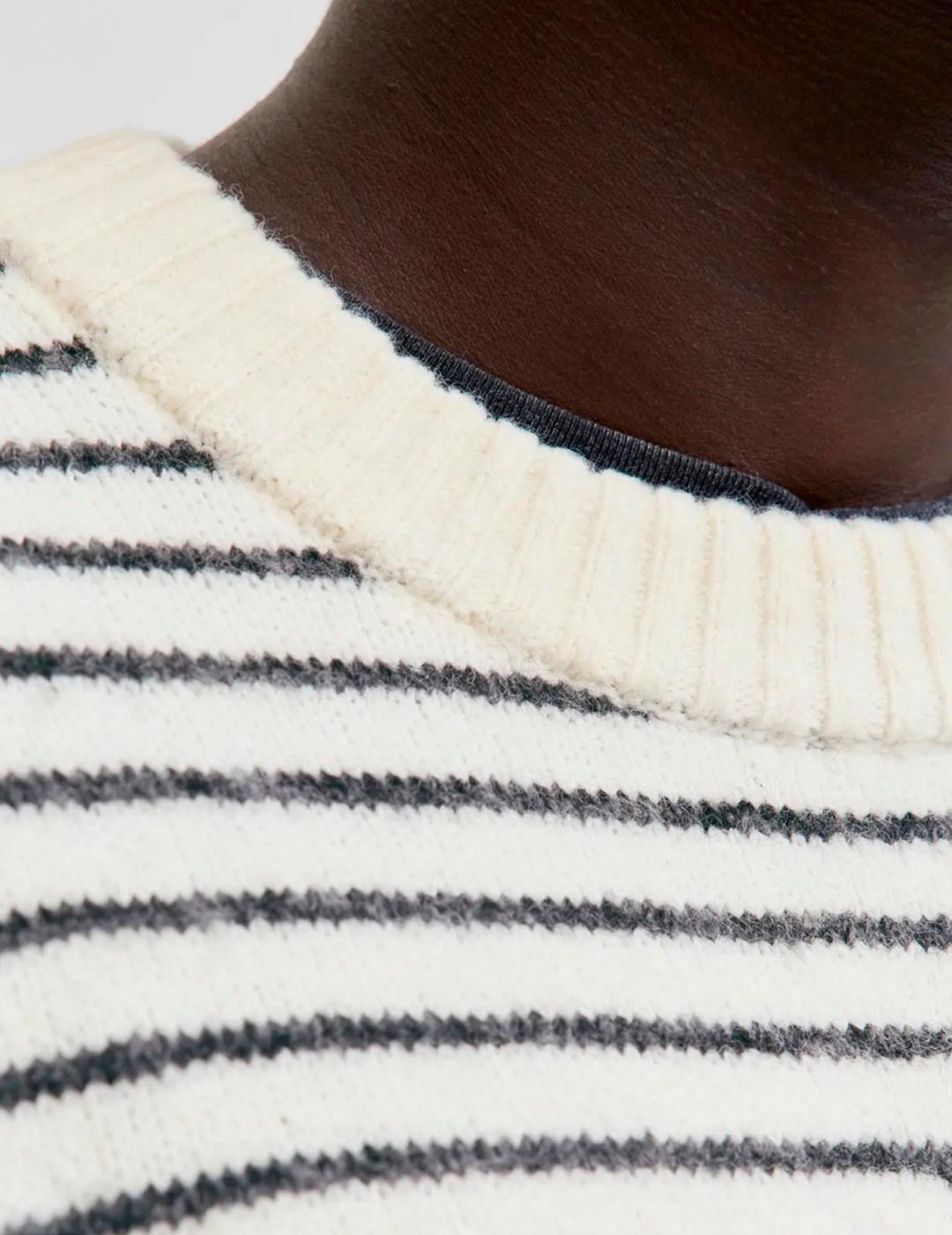 Jersey Jack & Jones SOHO OLLIE blanco para hombre