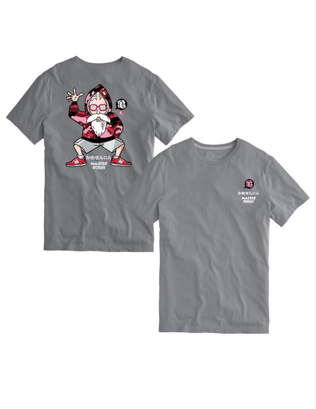 Camiseta TYS ROSHI SPORT gris para hombre