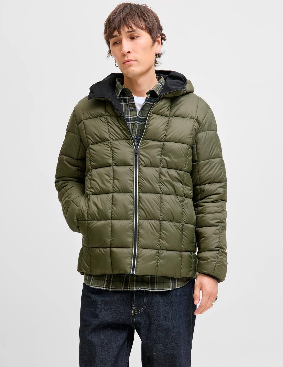 Chaqueta Jack & Jones BROOK reversible negro para hombre