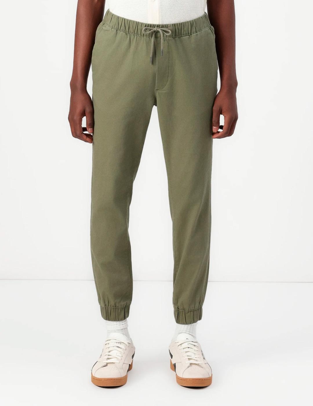 Pantalón jogger Jack & Jones GORDON DAVE khaki para hombre