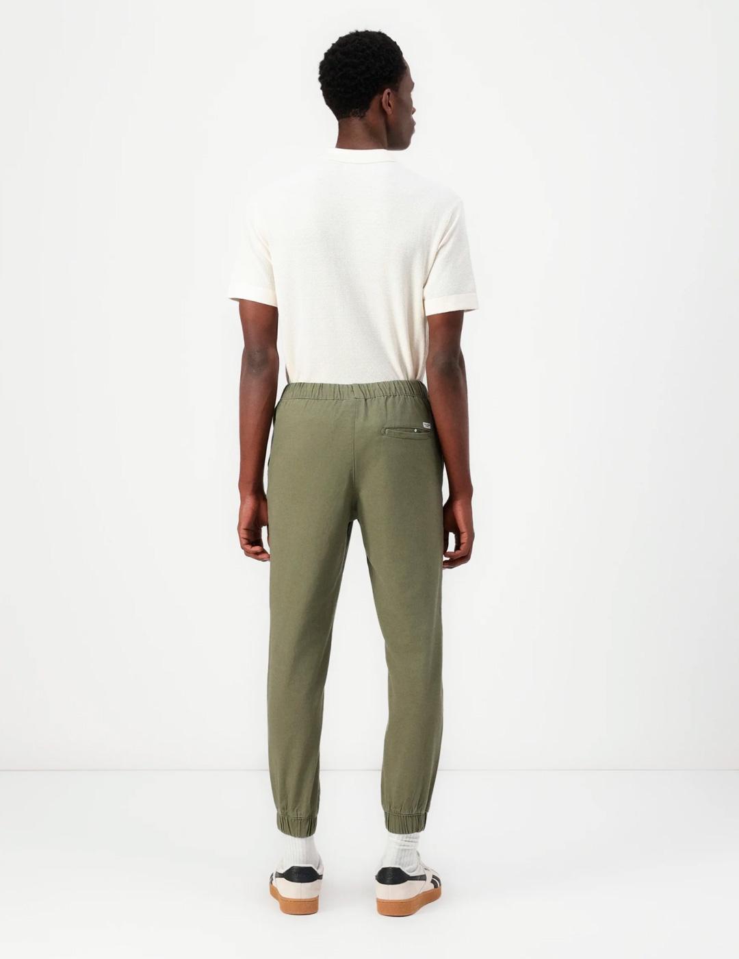 Pantalón jogger Jack & Jones GORDON DAVE khaki para hombre