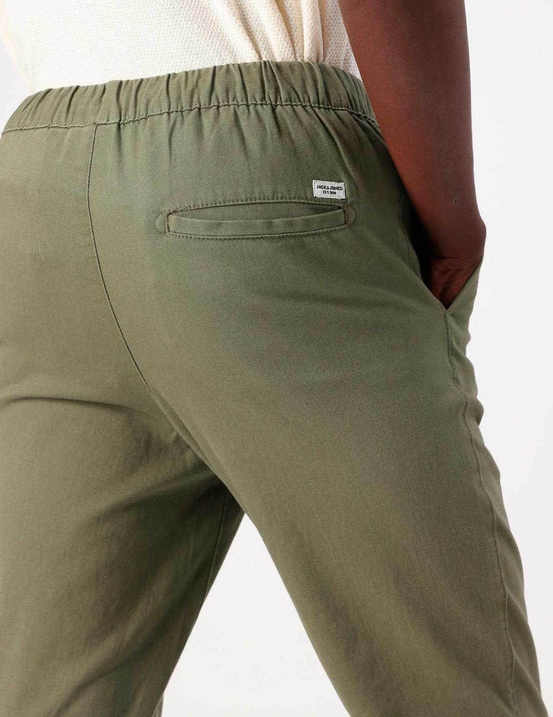 Pantalón jogger Jack & Jones GORDON DAVE khaki para hombre