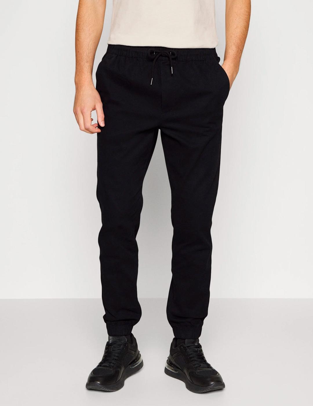 Pantalón jogger Jack & Jones GORDON DAVE negro para hombre