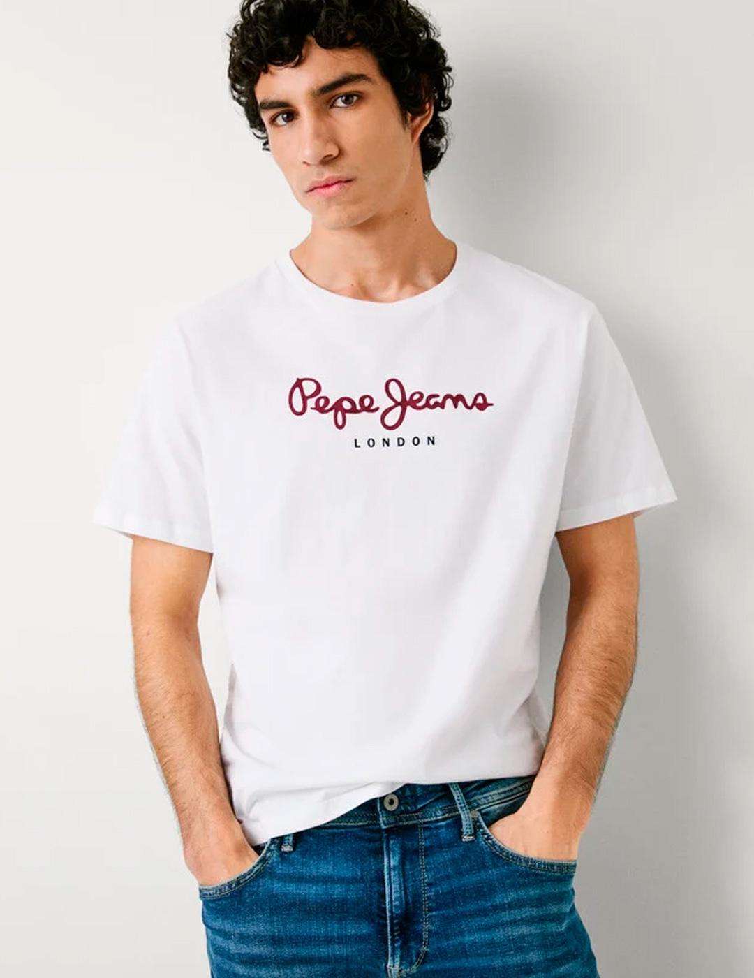 Camiseta Pepe Jeans EGGO roja para hombre