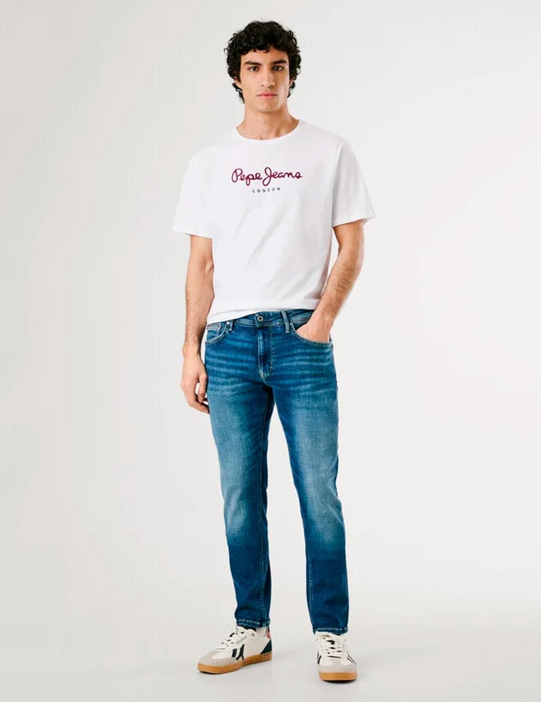 Camiseta Pepe Jeans EGGO blanca para hombre