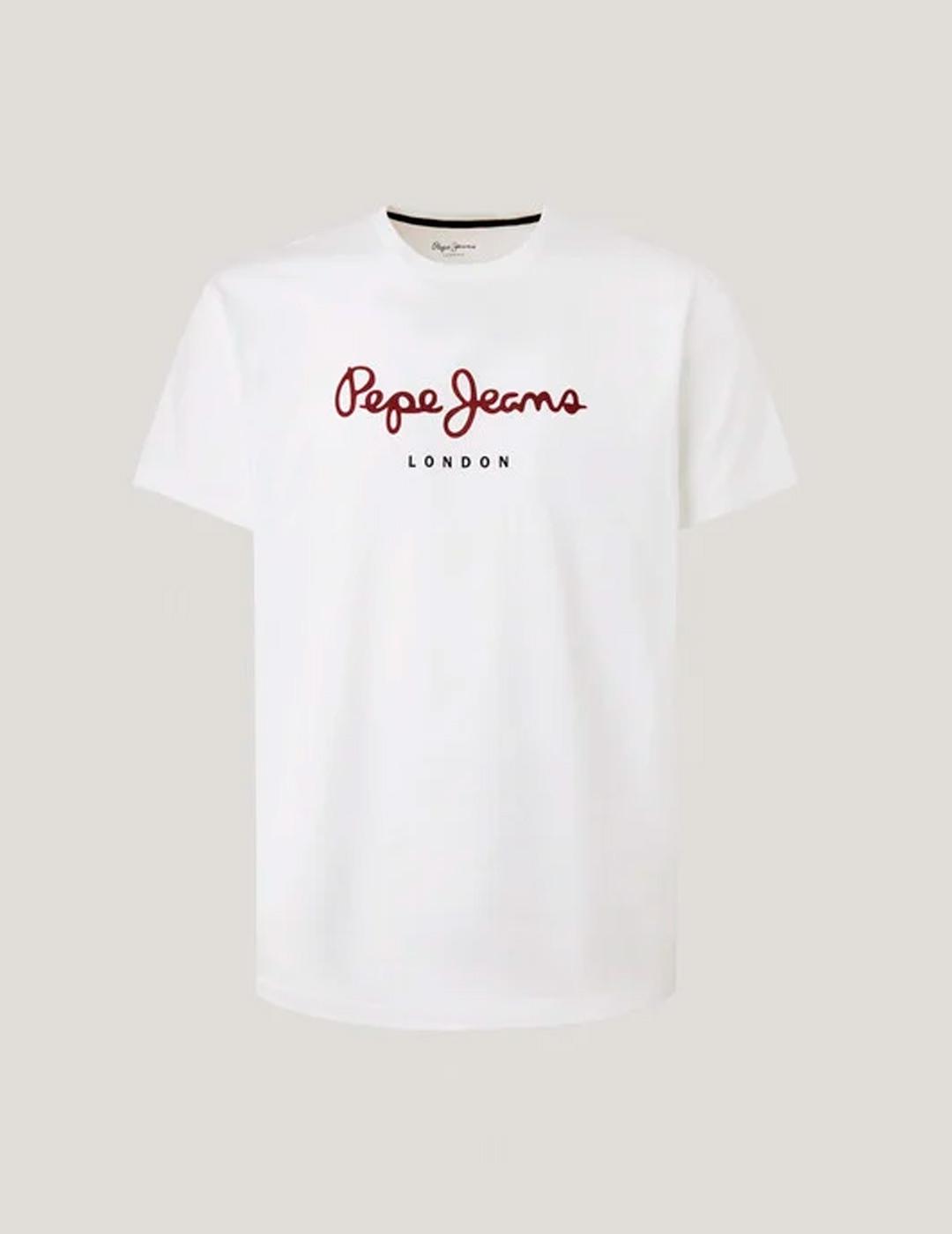 Camiseta Pepe Jeans EGGO blanca para hombre