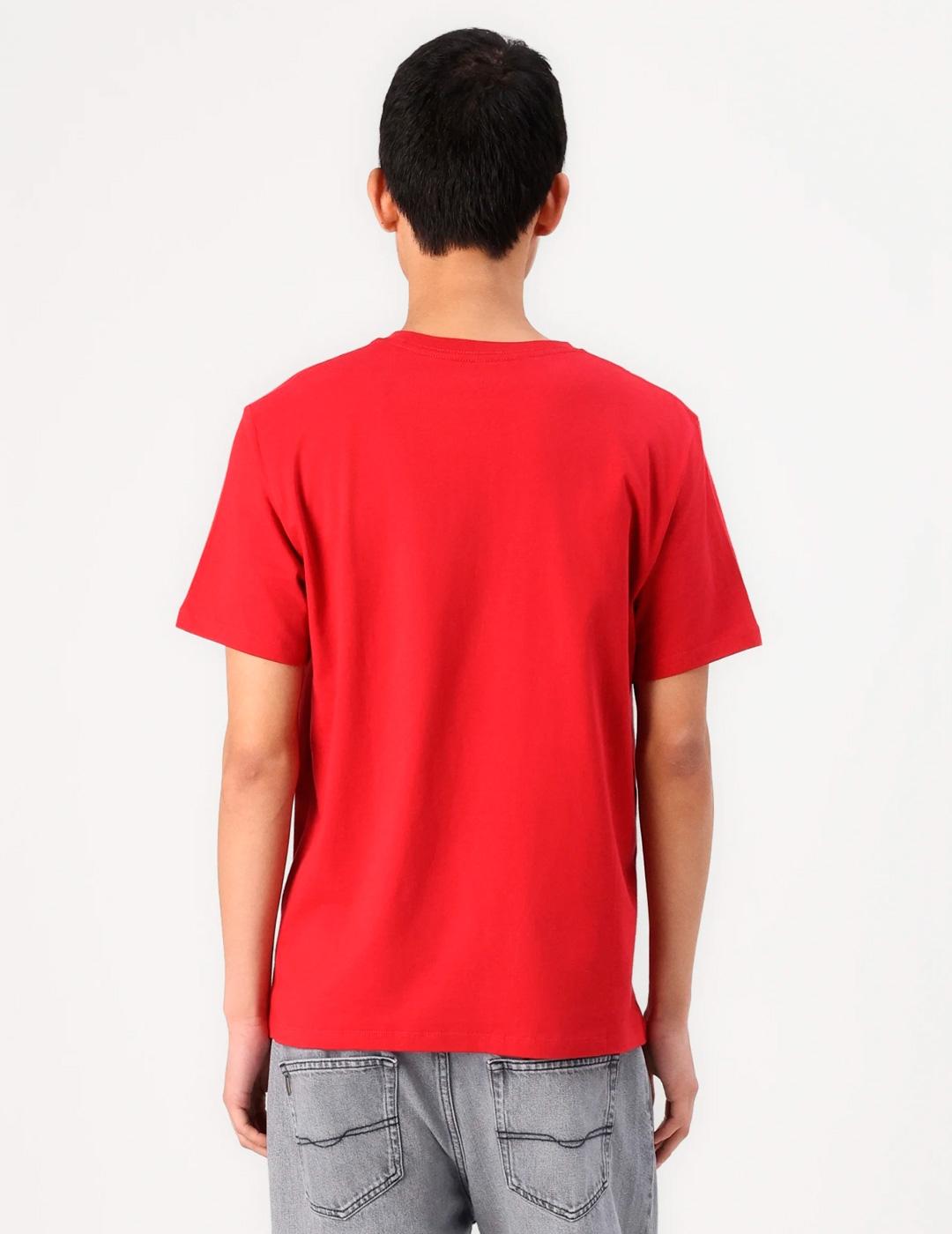 Camiseta Pepe Jeans EGGO roja para hombre