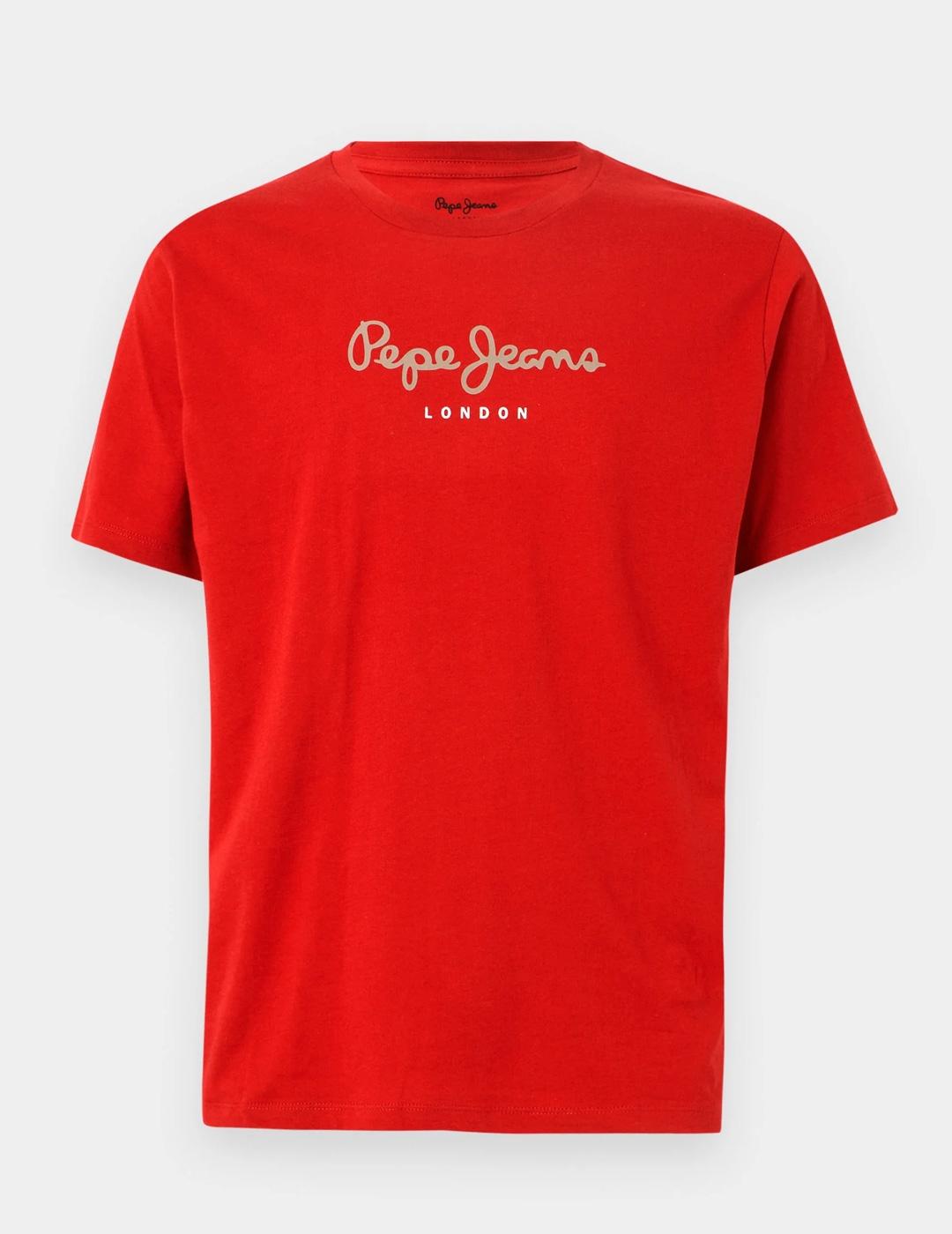 Camiseta Pepe Jeans EGGO roja para hombre