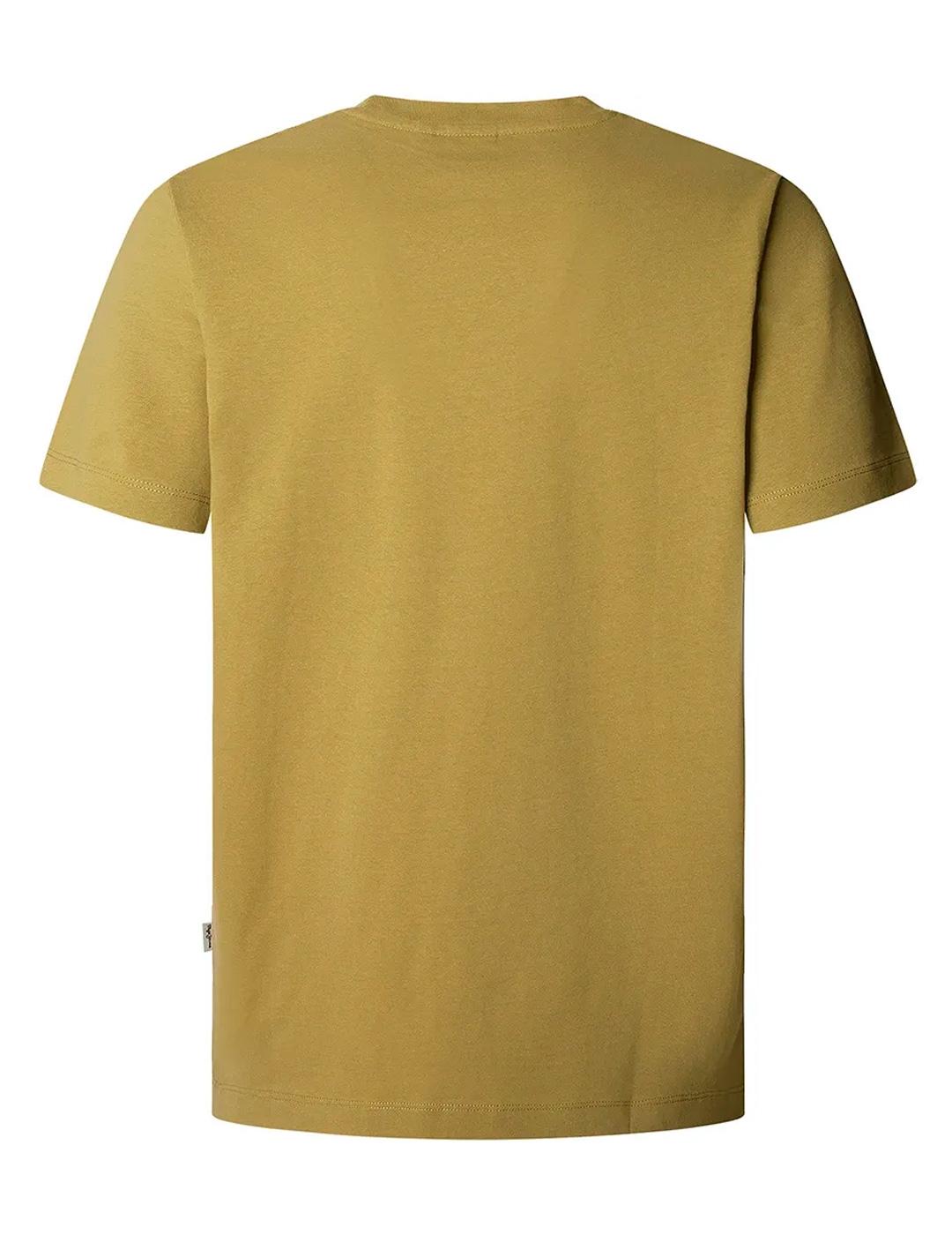 Camiseta Pepe Jeans CONTRAST CONNOR verde oliva para hombre