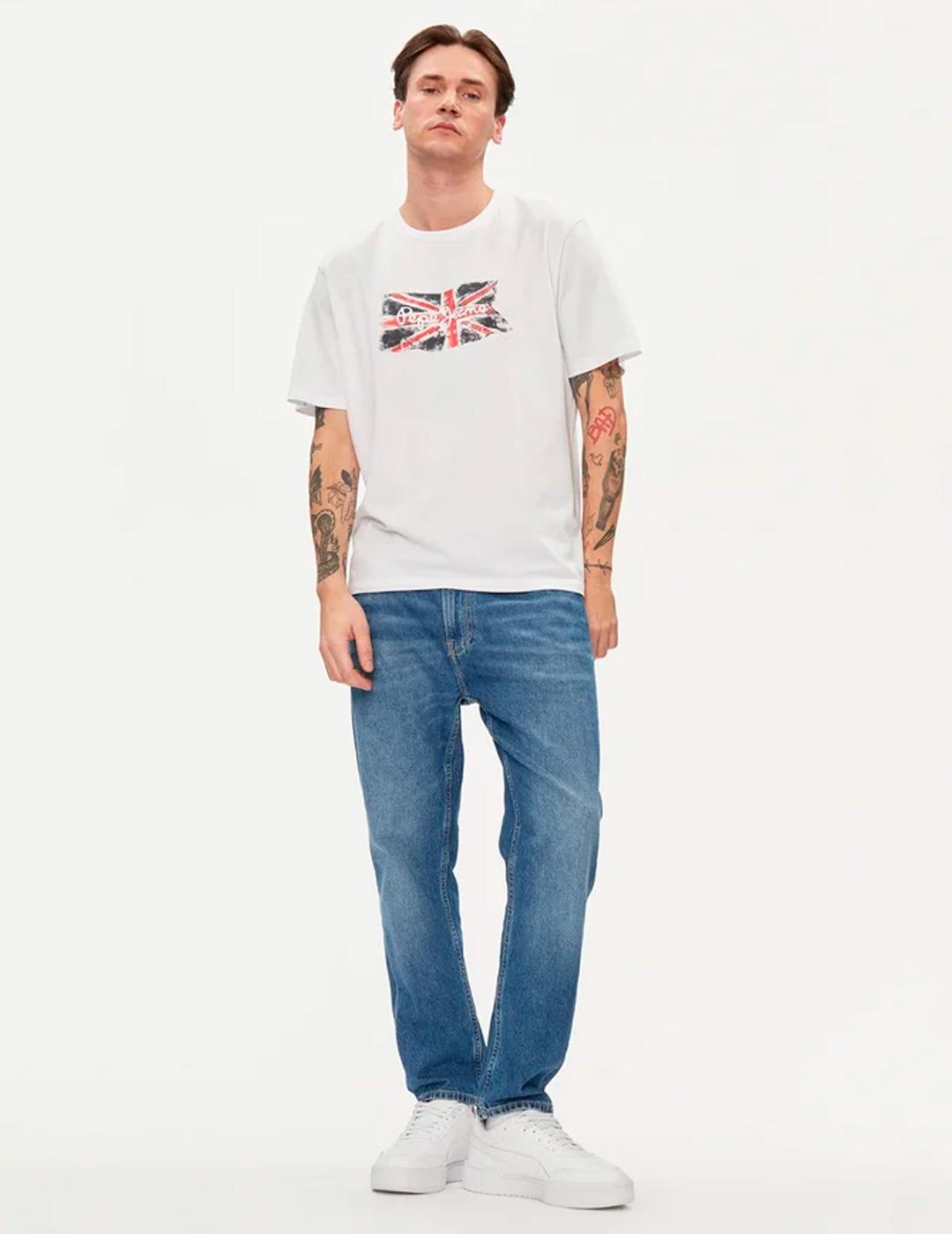 Camiseta Pepe Jeans UNION blanca para hombre