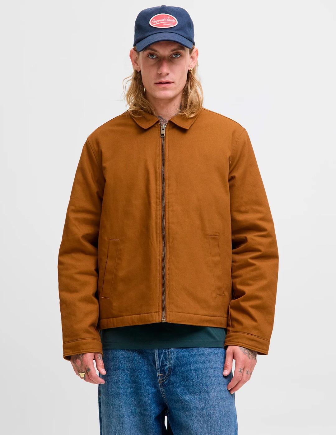 Chaqueta Jack & Jones DOVER WORKER marrón para hombre