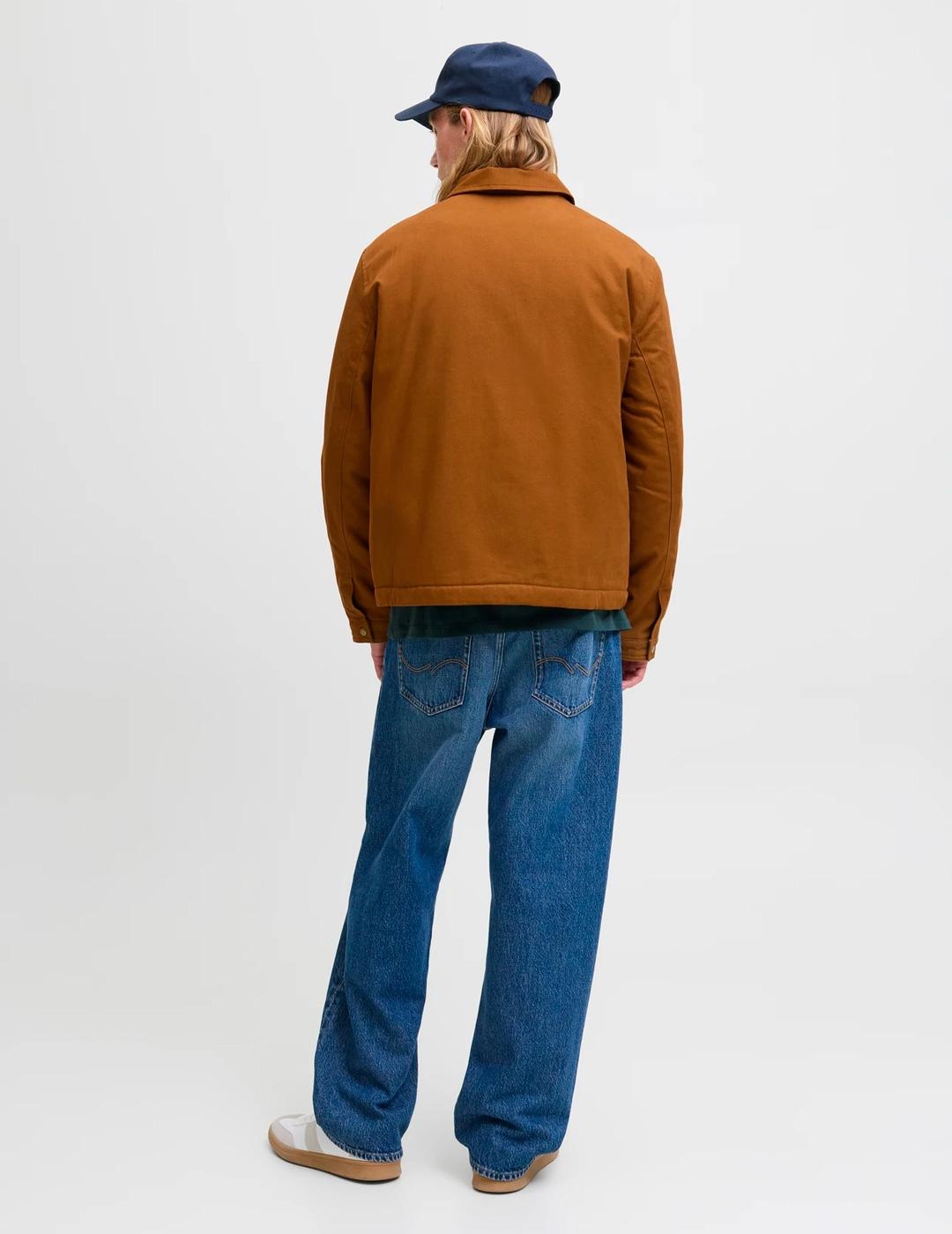 Chaqueta Jack & Jones DOVER WORKER marrón para hombre