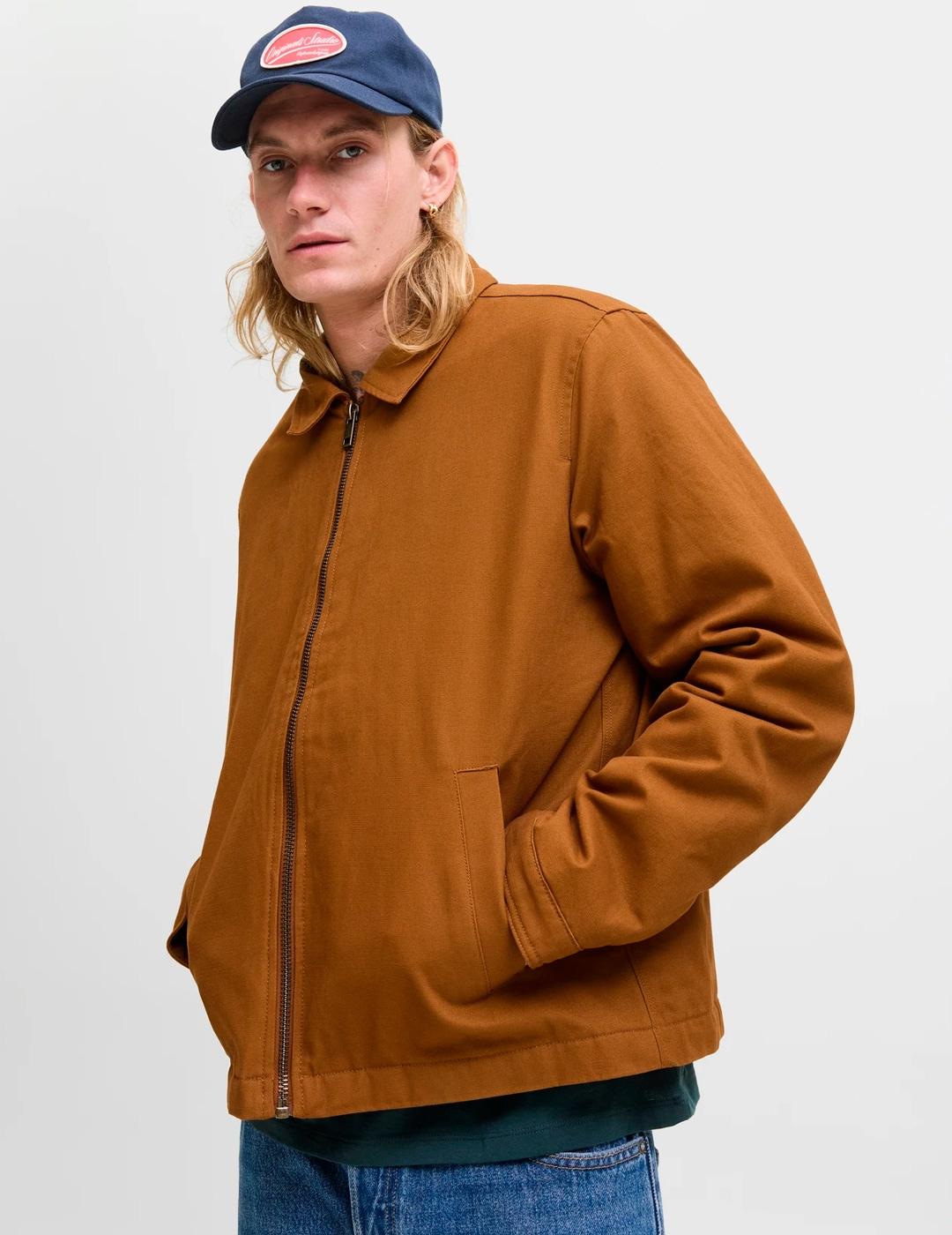 Chaqueta Jack & Jones DOVER WORKER marrón para hombre