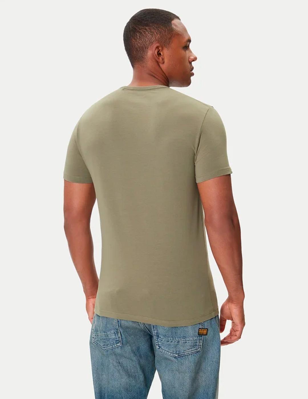 Camiseta Pepe Jeans ORIGINAL BASIC 3N verde para hombre