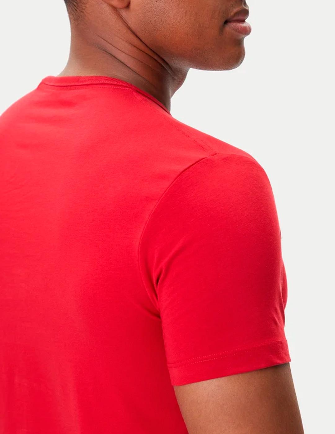 Camiseta Pepe Jeans ORIGINAL BASIC 3N roja para hombre