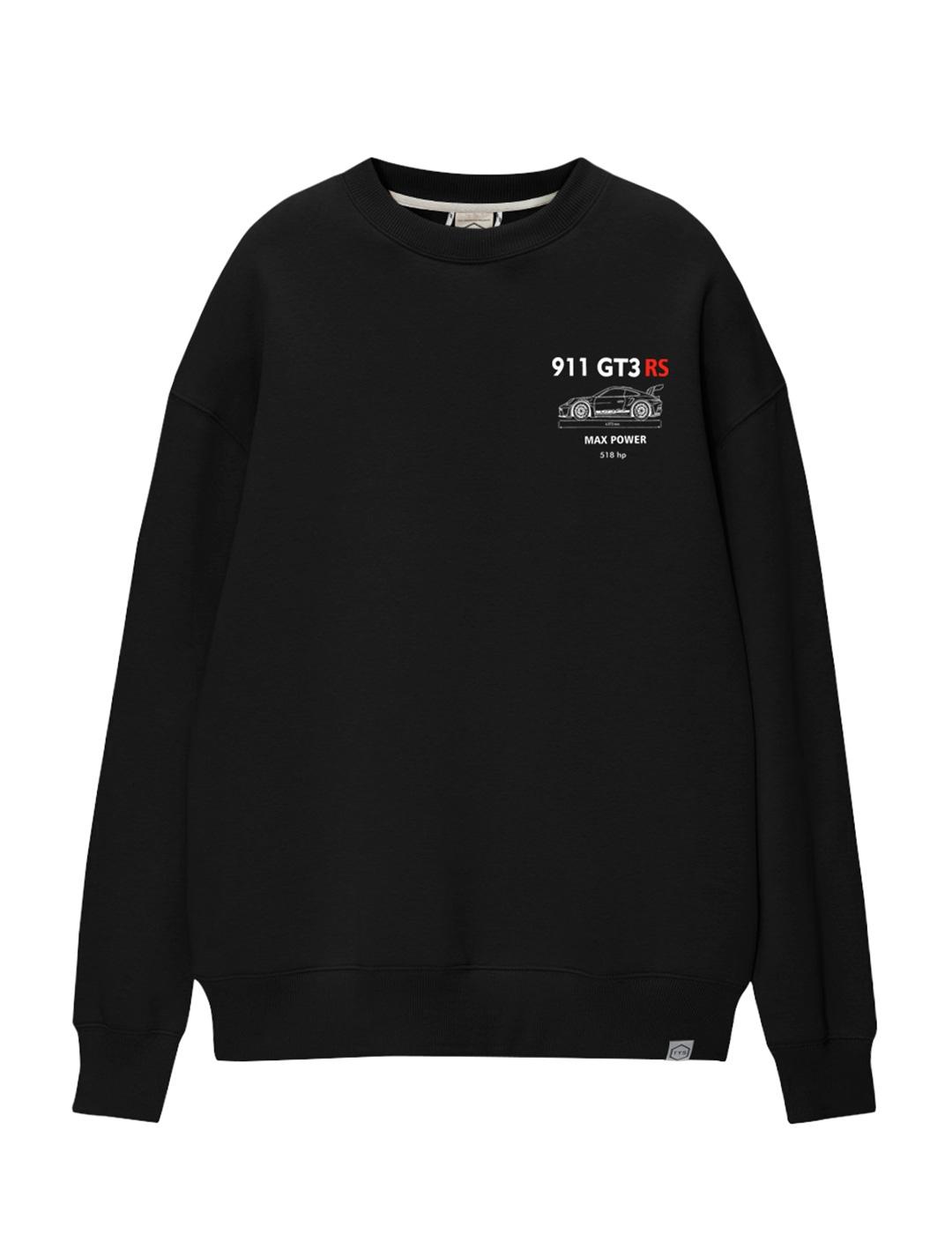 Sudadera A.M.E.N 911 negro hombre