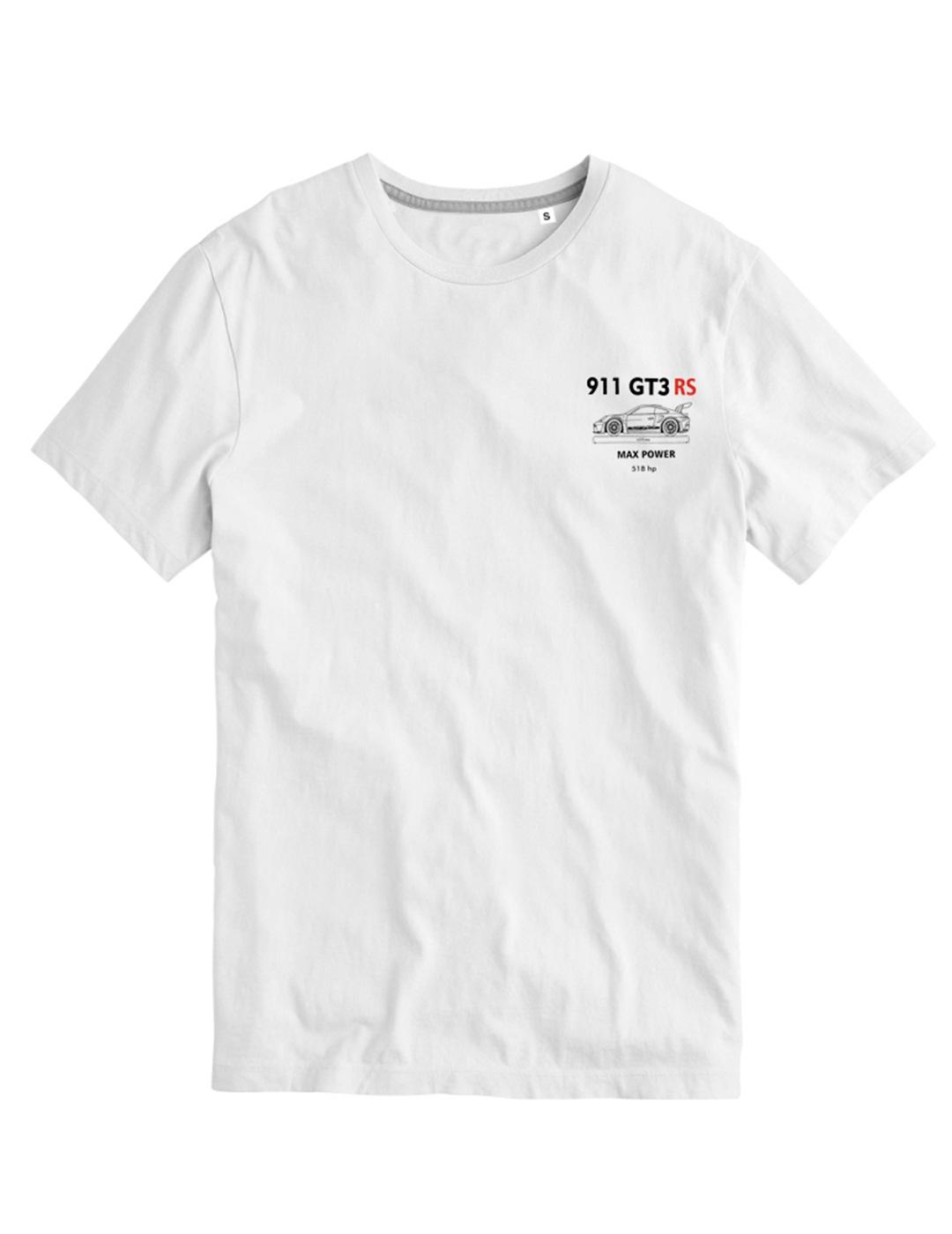 Camiseta A.M.E.N 911 GT3 RS blanco hombre