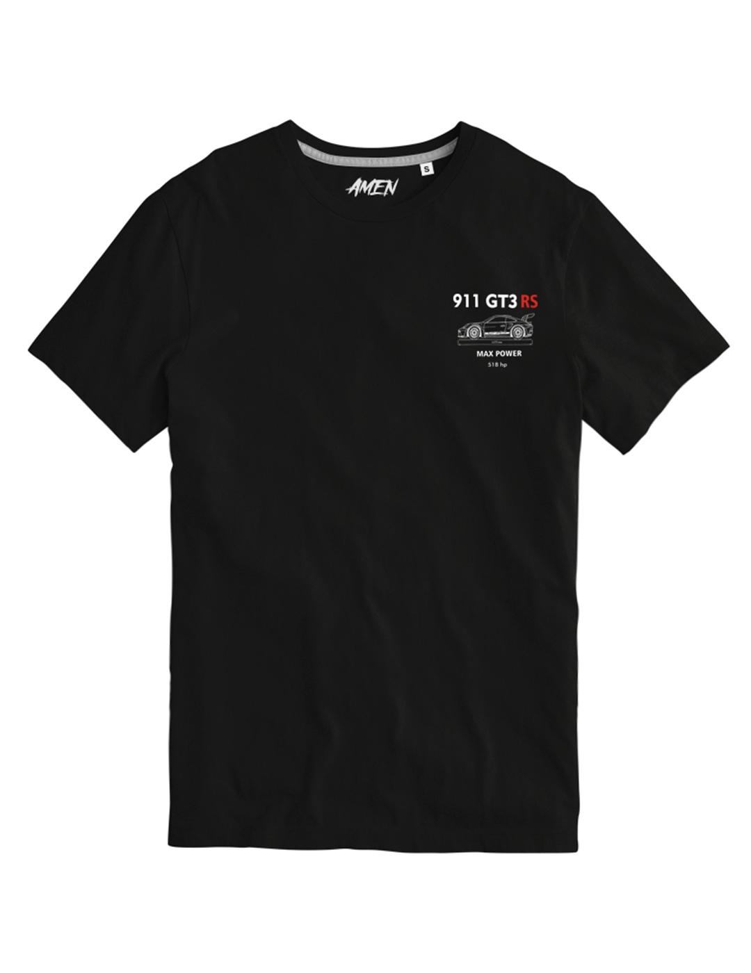Camiseta A.M.E.N 911 negro hombre