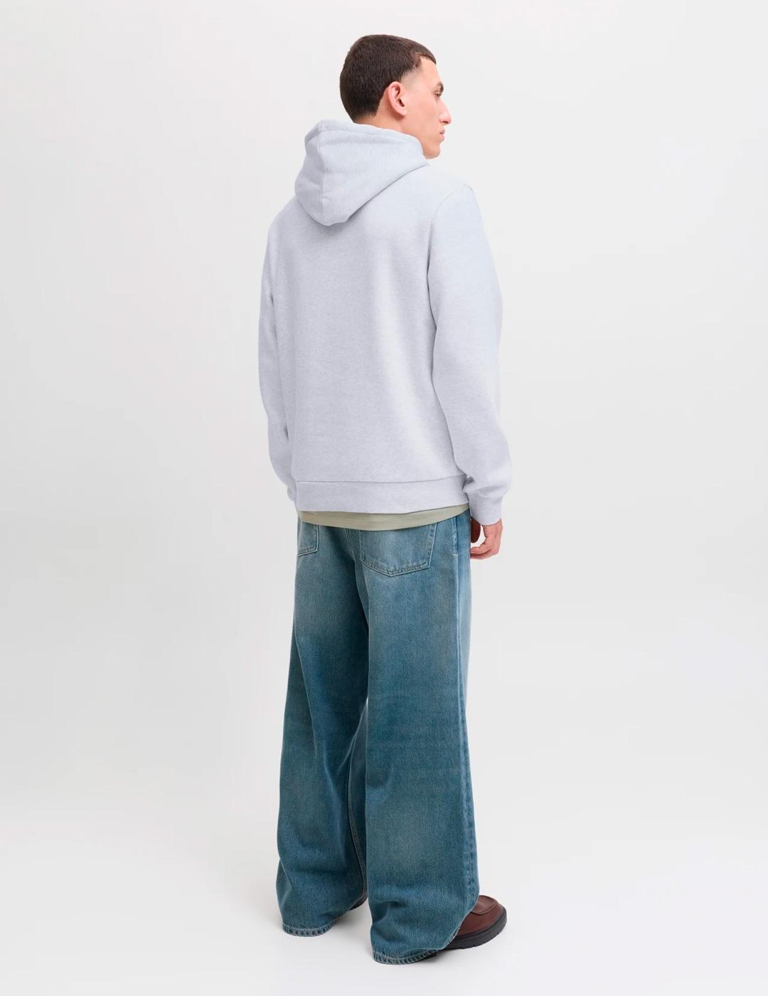 Sudadera Jack & Jones HAYATO gris para hombre