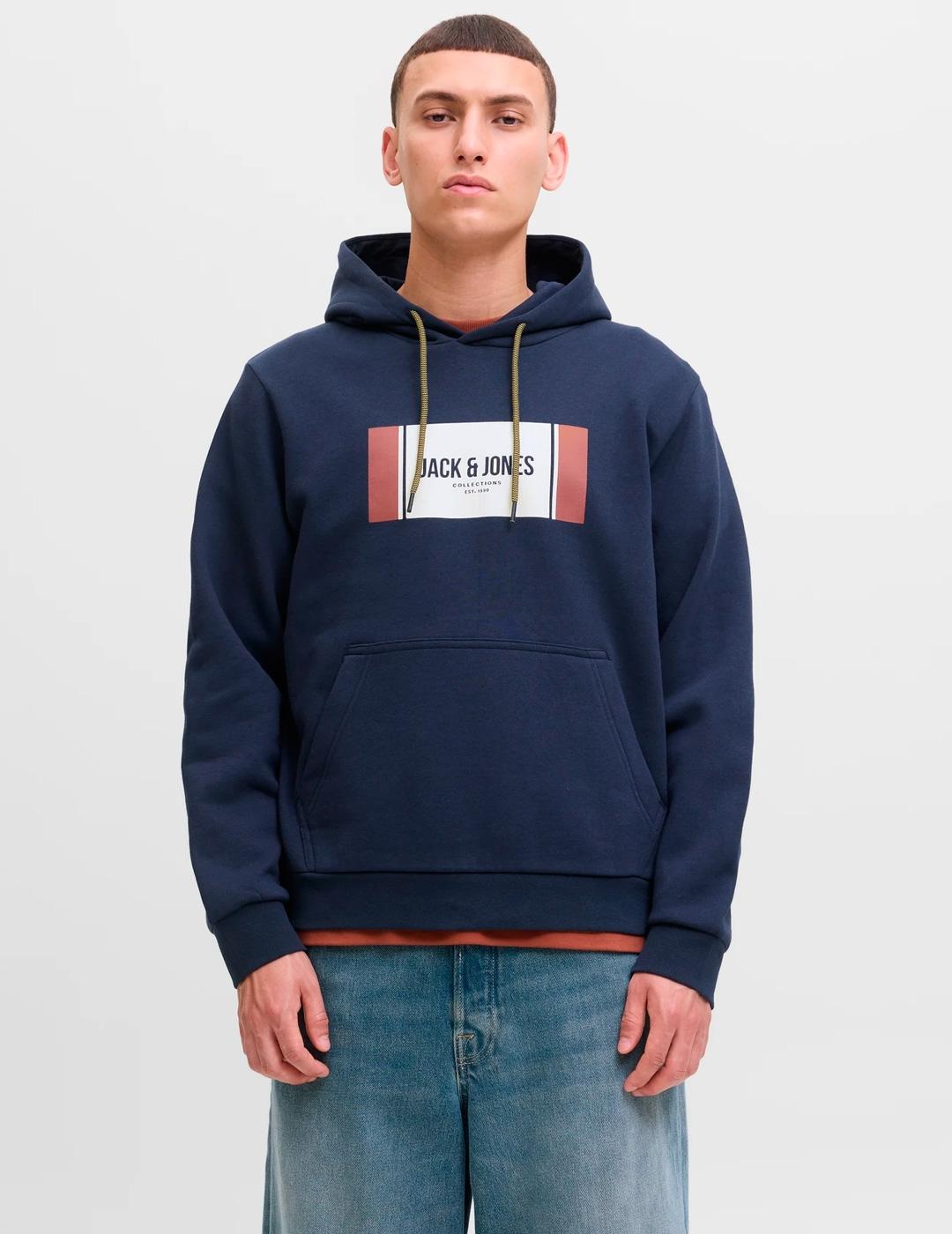 Sudadera Jack & Jones HAYATO gris para hombre