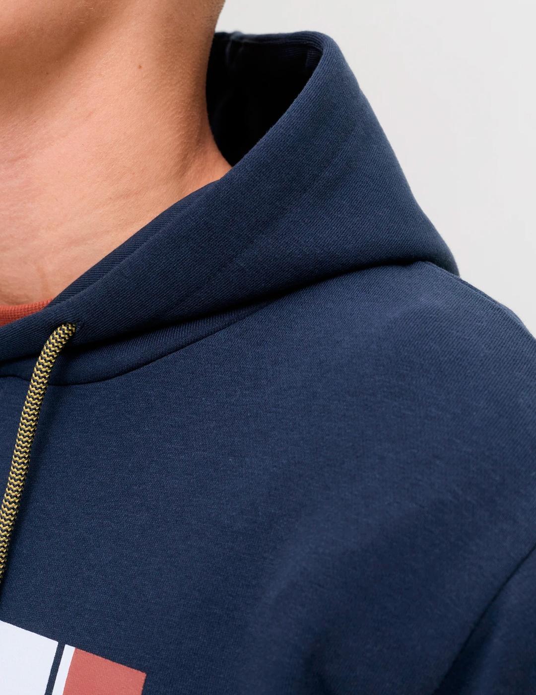 Sudadera Jack & Jones HAYATO marino para hombre