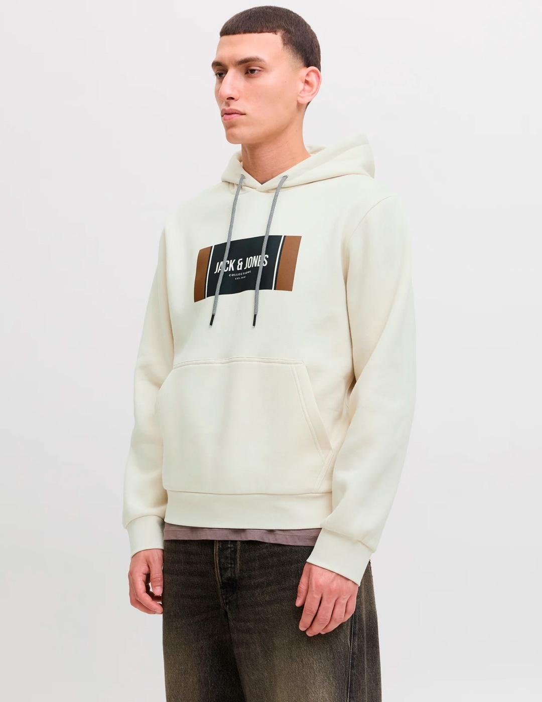 Sudadera Jack & Jones HAYATO gris para hombre