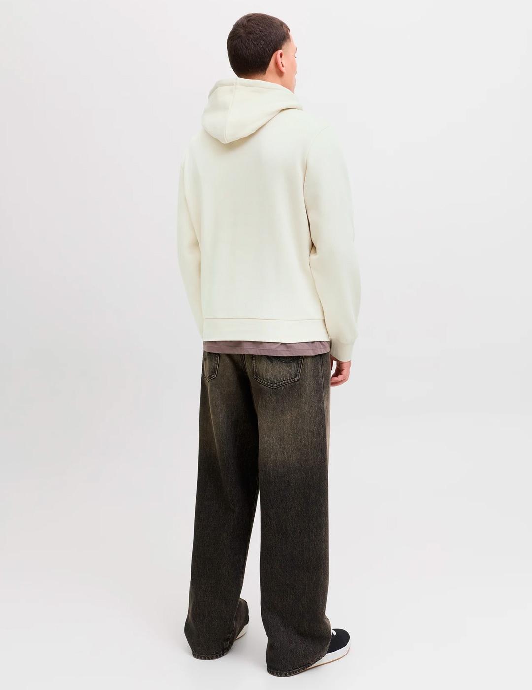 Sudadera Jack & Jones HAYATO blanco para hombre