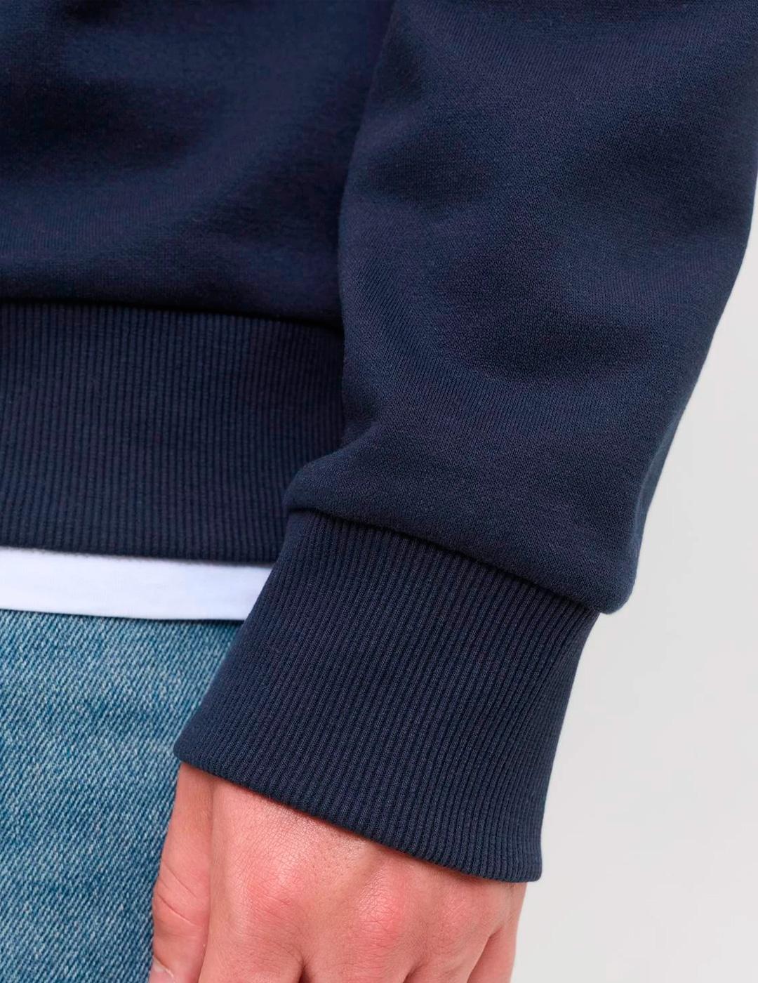 Sudadera Jack & Jones GEPLAS marino para hombre