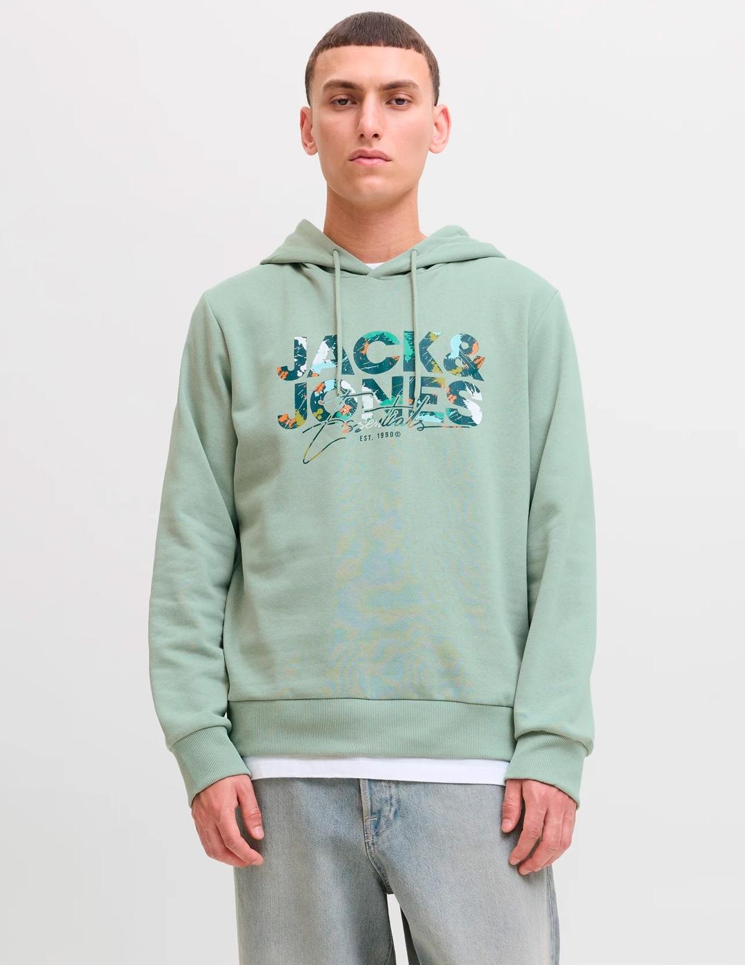 Sudadera Jack & Jones GEPLAS marino para hombre
