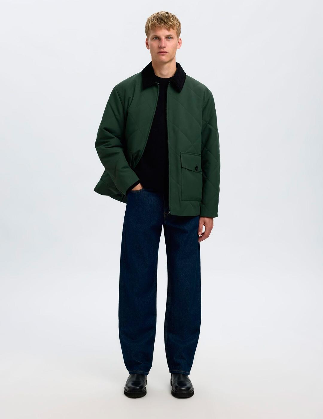 Chaqueta Selected CARLOS verde para hombre