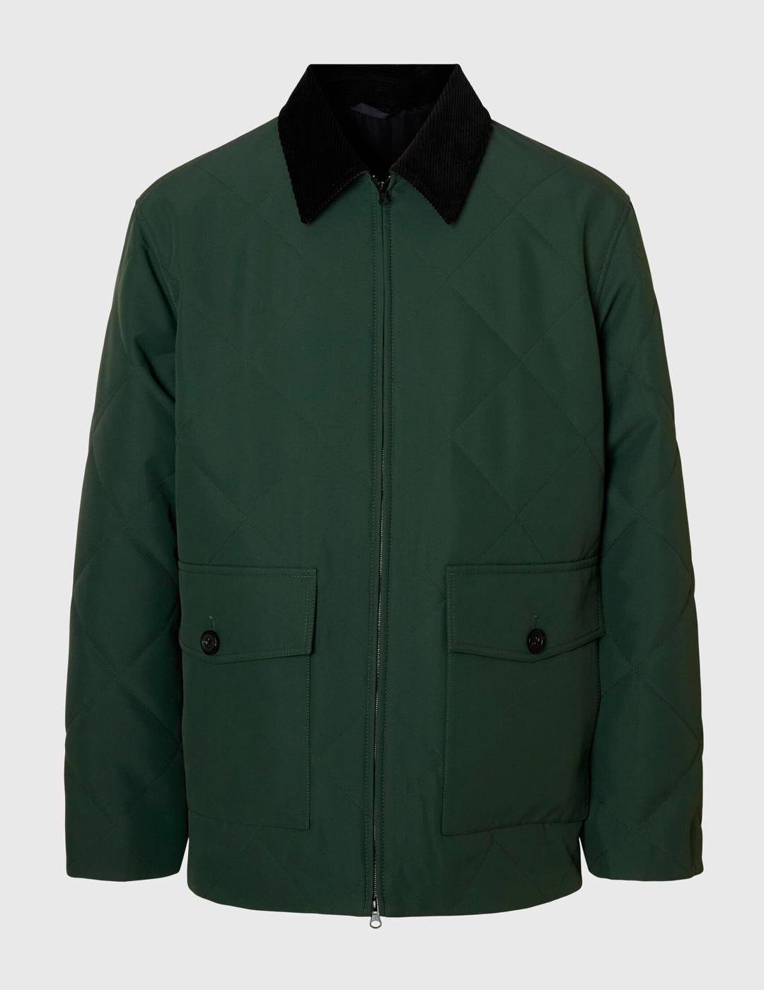 Chaqueta Selected CARLOS verde para hombre