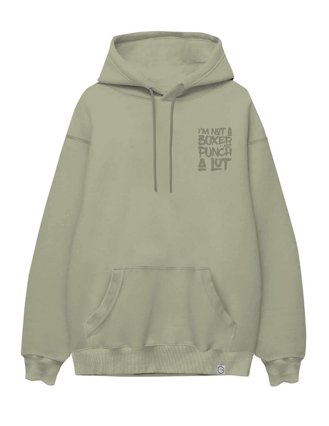 Sudadera A.M.E.N PUNCH kaky hombre