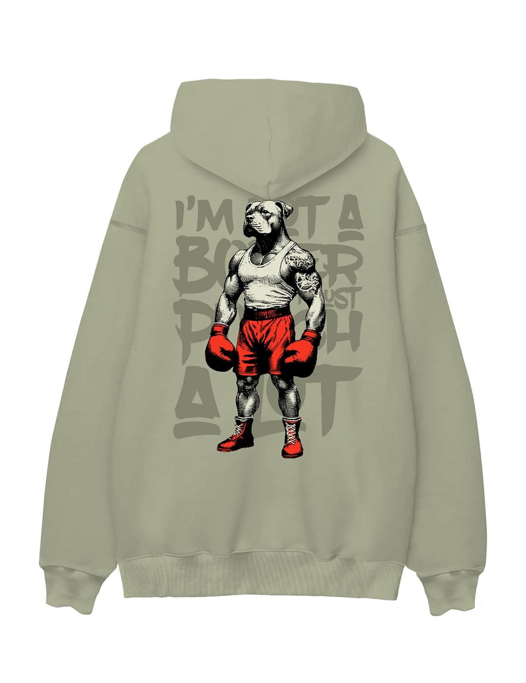 Sudadera A.M.E.N PUNCH kaky hombre