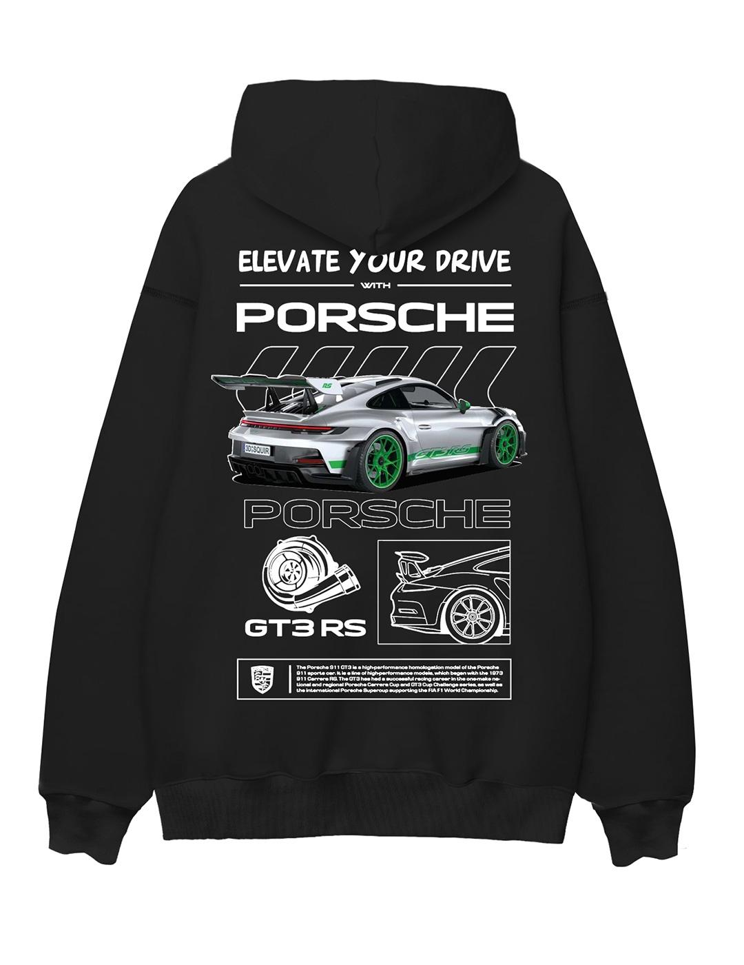 Sudadera A.M.E.N GT3 RS negro hombre