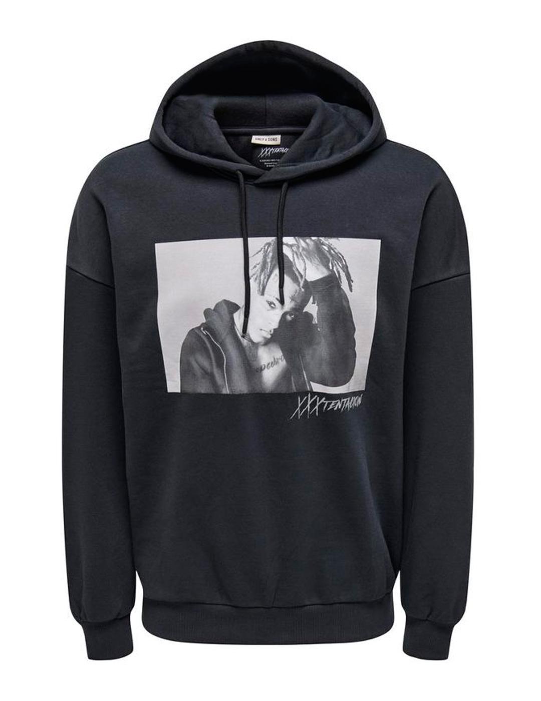 Sudadera Only & Sons TENTATION negro para hombre